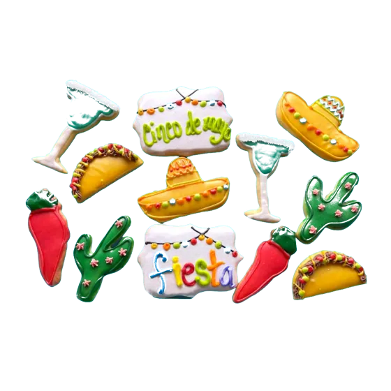 Custom decorated cookies from Julie's