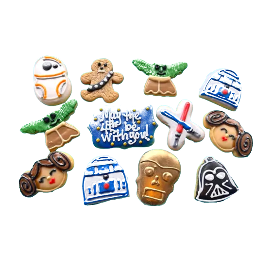 Custom decorated cookies from Julie's