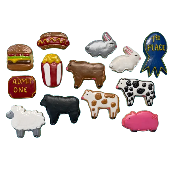 Custom decorated cookies from Julie's