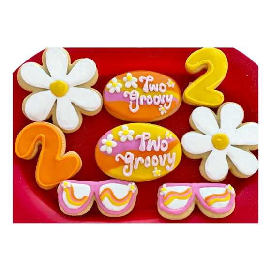 Custom decorated cookies from Julie's