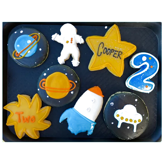 Custom decorated cookies from Julie's